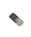 Get A Fast Fix With Double Wire Locking Plugs, 30 Pcs Of 2 Pin Pluggable Connectors That Skip The Strip Job For Home Lighting And Quick Wiring Jobs Without Tools black 2 pin D2 connector