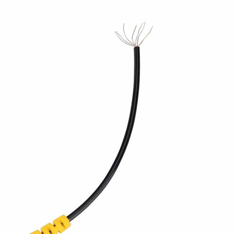 Anti Static Wrist Strap Kit With 11 Inch Grounding Wristband, Alligator Clip, showing the extendable long cable detail