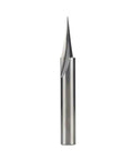 Front view of 20 Degree V Groove Router Bit For Letter Outlining And Wood Sign Carving, V Point Profile Bit, one-quarter inch shank
