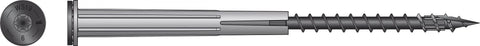 Deflector Screw SDPW 0.195 In By 6 In T40 6 Lobe E Coat Gray For Dry Use With Polymer Sleeve Keeps Squeaks Down Deep Recess Drive Off Set Bit