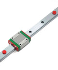 Beefy 200mm MGN15 Linear Rail Guide With MGN15C Carriage Block for DLP UV 3D Printer and CNC Machine, smooth glide design.