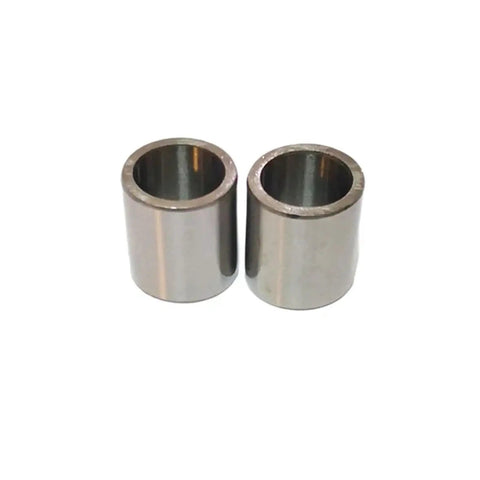 Heavy Duty Bearing Steel Sleeve Bushing For Precision Shaft Fit. Two shiny bushings, wear resistant, built for smooth rotation.