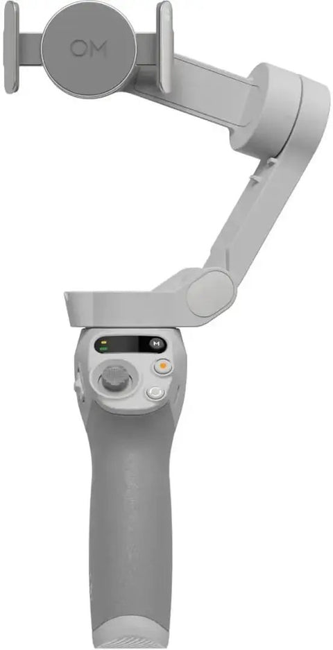Osmo Mobile 3 Axis Smartphone Gimbal Stabilizer For iPhone And Android With Pro Stabilization, side view, foldable design