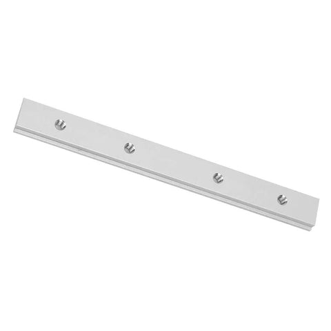 Heavy Duty Miter Bar Slider Track For Table Saw And Router Aluminum 200mm T Slot Rail With M6 Screw Fixture Pro Grade Guide For Solid Woodworking And Deadly Accurate Cuts, aluminum rail with four M6 screws