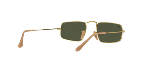 RB3957 Julie Sunnies Womens Sunglasses XX Small Narrow Fit 120mm Hinge To Hinge 52mm Lens Legend Gold And Green Color