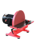 Heavy Duty Electric Desktop Belt Sander And Portable Bench Grinder Providing No Sweat Operation For Quick Variable Speed Adjustments to handle wood smoothing.