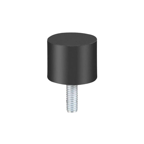 Heavy Duty M6 Rubber Mounts Vibration Isolators Cylindrical Shock Absorbers With Studs 25x20mm Set Of 4 For Quiet Rugged Machinery Damping