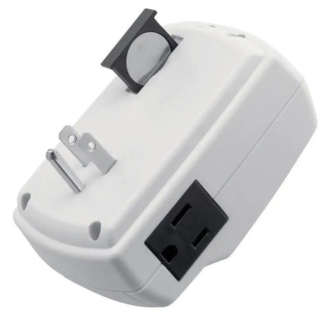 Digital Timer With Daylight Savings And Battery Backup For Lighting Transformers 120V White Finish Easy Setup Compatible With Professional And Plus Series Compact 2 Inch Wide By 4.5 Inch High By 2.75 Inch Long