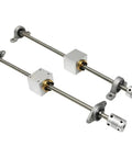 Beefed Up Lead Screw Kit For 3D Printers And CNC Machines With 8 Mm Lead 8 Mm Diameter 2 Mm Pitch 850 Mm Length Dual Mounting