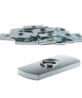 Centered Slide In Economy T Nuts For 1 Inch 10 Series Aluminum Extrusions One Quarter By Twenty Bolts Compatible 25 Pack
