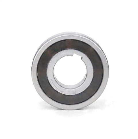 Big Time Durability 25 By 52 By 15 Millimeter Sprag Clutch One Way Bearing With Internal Keyway view showing front disc and keyway design.