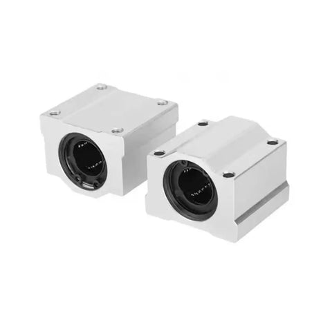 Rock Solid SC25UU Linear Motion Ball Bearing Slider Bushing for CNC Mills and 3D Printer Rail Shaft Upgrade, side view
