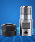 5mm CNC Metal Mill Spindle Collet Holder With Straight Shank And Clamping Nut, Balanced Steel Design for Precision Milling