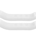 White Silicone Brake Lever Covers For Road And Mountain Bikes Dope Anti Slip Grips Protect Your Levers 0.39 By 0.39 Inches Easy Install Bonus Fit For Most Bikes shown.
