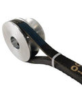 Aluminum Alloy Double Groove Pulley 40 To 50mm For 8 To 20mm Fixed Bore V Shape Timing Belt Or O Type Belt Motor Shaft Drive 10mm Bore Compatible High Strength Durable featuring belt insertion