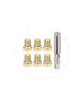 Get Your Oil Pan Back In Action With This M13x1.25mm Iron Sump Drain Plug Thread Repair Kit That Fixes Damaged Threads Fast And Keeps You Driving Smooth Without Leaks Or Major Shop Bills. M13x1.25mm iron sump drain plug repair kit with six bolts and tap