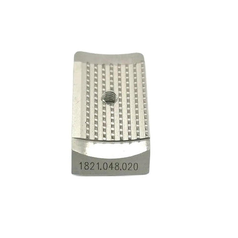 Tooth Plate 1821.048.020 Replacement Spare Part For BXT2 And BXT2-19 Battery Powered Plastic Strapping Tools; metal tooth plate with threaded hole