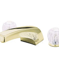 Old School Americana Roman Tub Filler in Polished Brass Deck Mount Three Hole Setup with 8.25in Spout Reach and 3-3/8in Clearance
