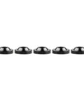 Heavy Duty M8 Titanium Bolts Wrench Ready T40 Torx Screws Black Anti Rust Fasteners in a row showcasing design and detail.