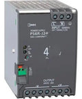 Front view of PS6R-J24 480W 24VDC DIN Rail Power Supply Switch-Mode 1 Output Rock-Solid No-Nonsense AC DC PSU 20A Heavy-Duty unit