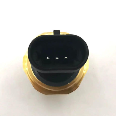 Oil Pressure Sensor Switch Transducer For N14 M11 ISX L10 Engines 4921487 3080406 black connector top view