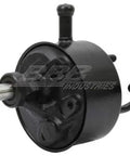 Grease Monkey Certified Power Steering Pump Replacement For Slick Road Handling And Zero Sweat Installation With Direct Bolt On Design For Rock Solid Durability And Reliable Daily Driving Performance Model 731 2176, black metal component.