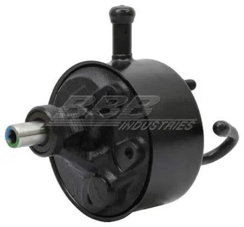 Grease Monkey Certified Power Steering Pump Replacement For Slick Road Handling And Zero Sweat Installation With Direct Bolt On Design For Rock Solid Durability And Reliable Daily Driving Performance Model 731 2176, black metal component.