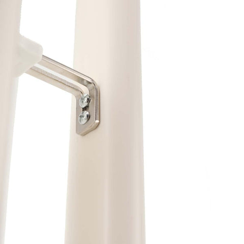 Close-up of mounting bracket on Three Blade Wind Turbine Generator With Controller 12V 30W For Boats, Cabins, Homes And Industrial Use