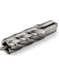 Hardcore Weldon Shank Annular Cutter For Magnetic Drills And Mill Presses High Speed Steel Hole Saw 7/8" diameter, 2" depth.