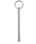 Quick release pin with ring, 5/16 in diameter, 4.72 in long, 316 stainless steel for Bimini top