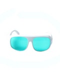 Hardcore Laser Safety Glasses Red Beam Protection Od4 Plus 620 To 700 Nm Range Lb4 Certified Pro Level Photonic Optics Eyewear with blue lenses