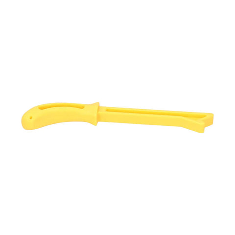 Pro Grade Kickback Guard Push Block For Table Saws Ergonomic Plastic Push Stick side view