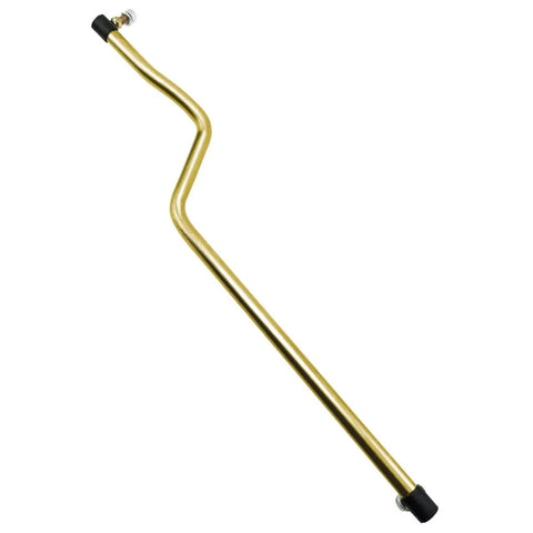 Drag Link For Lawn Tractors Front Steering Replacement 532169832 Fits Craftsman Husqvarna Poulan Jonsered And AYP 42 Inch Or 46 Inch Decks Works With 917 Series LT LTH Models For Reliable Bulletproof Front Axle Alignment, gold metal rod