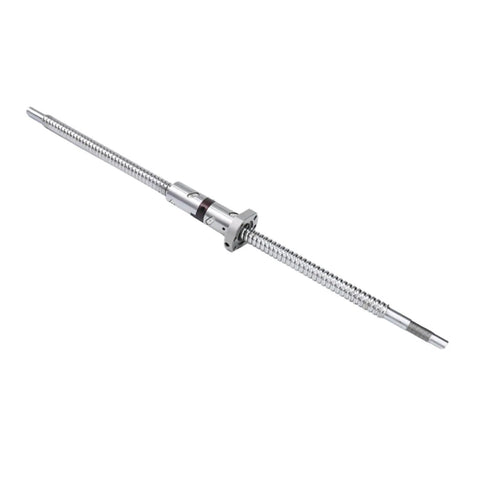 20mm Diameter Ball Screw With Double Ball Nut For Smooth Linear Motion C5 Grade End Machined BK15 BF15 5mm Lead 400mm Long Built To Last