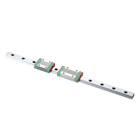 Top Tier High Precision MGN7C Miniature Linear Guide Rail Kit In 350mm Length With Pre Drilled Support Blocks For Smooth Low Friction Motion And Easy Insta. 350mm rail with two carriages