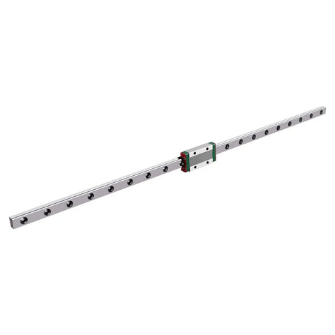 Versatile Miniature Linear Rail Slide Kit For 9mm 12mm And 15mm Guides With Carriage Block, 100 To 1000mm Length, MGN Style Linear Guides Compatible