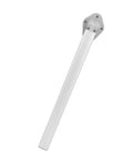 555mm Folding Table Leg Detachable Aluminum Alloy Beefy Heavy Duty Silver Space Saving Leg For Kitchen And Dining, side view