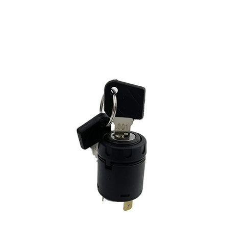 Ignition Switch For Forklift Replacement Part 7915492617 heavy duty with keys, black durable build for industrial lift equipment.