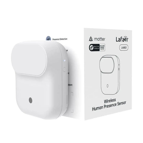 Wireless Human Presence Sensor With MmWave Radar For Occupancy And Motion Detection Battery Powered IPX3 Water Resistant
