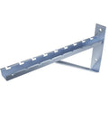 Electro Zinc Plated Triangle Wire Mesh Cable Tray Bracket Silver Steel Wall Mount 400mm 2 Pack Heavy Duty Easy Install Corrosion Resistant