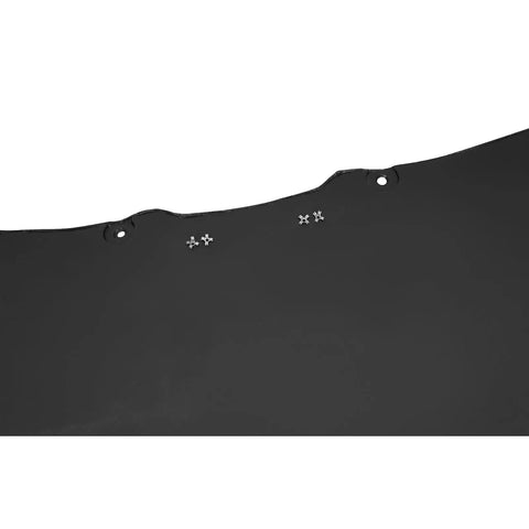 Heavy Duty Front Underbody Splash Guard Shield Fits 2017 Through 2026 Tesla Model 3 And Model Y top view showing attachment holes.