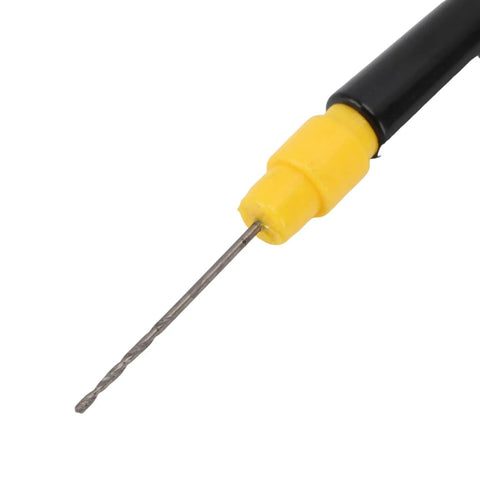 Double Ended Carp Bait Drill And Threading Tool With Protective Lids Pro Grade Stainless Steel And ABS Body Compact Portable Design For Boilies Pellets Paste Baits No Fuss Fishing Essentials, close-up drill tip