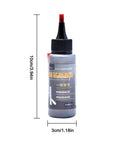 Dry Graphite Lubricant Powder For Locks And Keys 50ml Pro Grade Long Lasting No Dust Lube With Needle Tube, front view