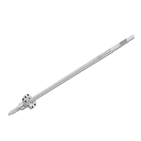 Anti Backlash 400mm Rolled Ballscrew Ballnut For Precision Linear Actuators High Efficiency Low Friction Screw Assembly For CNC Routers 3D Printers Robotics And Automation, 12mm dia