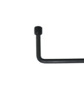 Close-up of Allen head cup point screw with hex key from 25-Piece Stainless Steel Socket Set Screw Kit With Allen Head Cup Point Black Oxide Finish 10-32 x 3/16 Inch Includes Hex Key Wrench Great For Machinery Electronics DIY Projects