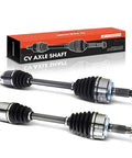 Pair Of Front CV Axle Shafts For Honda Accord 2008-2014 2.4L Civic 2014 1.8L EX Manual Acura TSX 2009-2013 2.4L shown with box