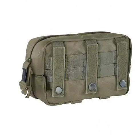Badass Tactical Molle Admin Pouch For Tactical Vest Chest Or Waist Pack Utility Tool Bag In Ranger Green With Hella Durable Nylon And Secure Ykk Zippers For Top Tier Edc Gear