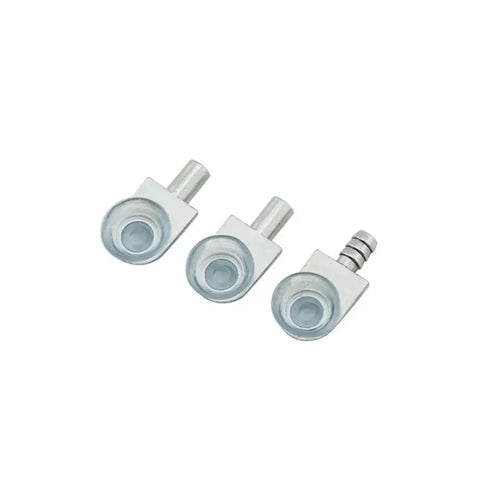 Three metal pegs for Beefy Heavy Duty Shelf Brackets Wall Mounted Steel Support For Cabinets Pantries Garages Shelves