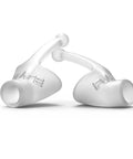 Calmer Kids Ear Plugs For Noise Relief And Focus No Muffling Reusable Soft Silicone Comfortable All Day Wear Translucent