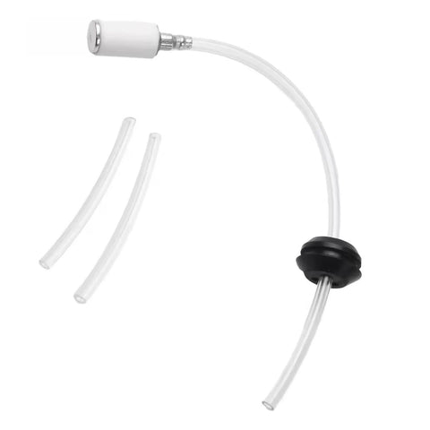 Premium Engine Fuel Line Kit With Rubber Tubing Inline Filter And Secure Grommet Set For Easy Small Engine Repair And Quick Gas Hose Replacement